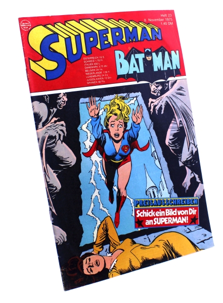 DC Comics Superman Batman Comic Nr. 23 (1975): Das Mädchen mit dem Klarsicht-Gehirn von Ehapa